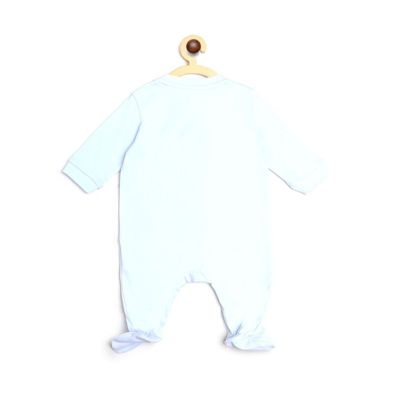 Knitted Babysuit-Front Opening image number null